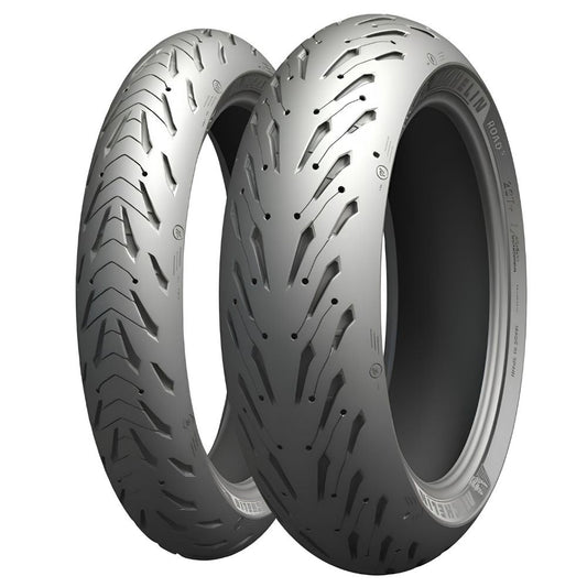 Michelin Road5 2CT 120/70ZR17 ve 160/60ZR17 Motosiklet Ön-Arka Takım Lastiği