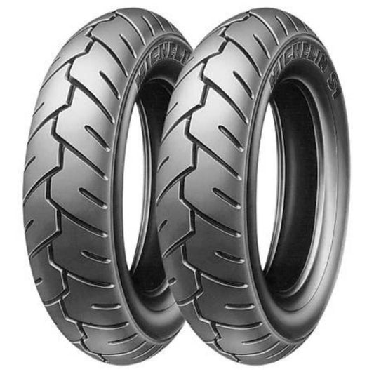 Michelin S1 100/90-10 ve 100/90-10 Motosiklet Ve Scooter Ön-Arka Takım Lastiği