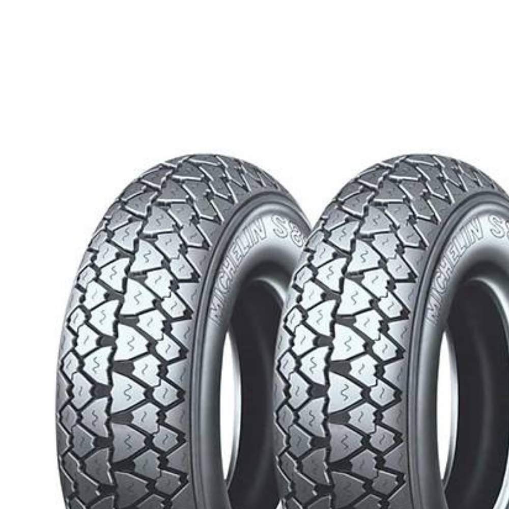 Michelin S83 3.00-10 ve 3.00-10 Elektrikli Scooter Ön-Arka Takım Lastiği