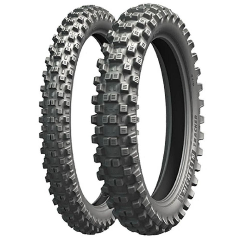 Michelin Tracker Cross Honda Crf 250L 80/100-21 ve 120/90-18 Motosiklet Ön-Arka Takım Lastiği