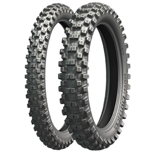 Michelin Tracker Cross Honda Crf 250L 80/100-21 ve 120/90-18 Motosiklet Ön-Arka Takım Lastiği