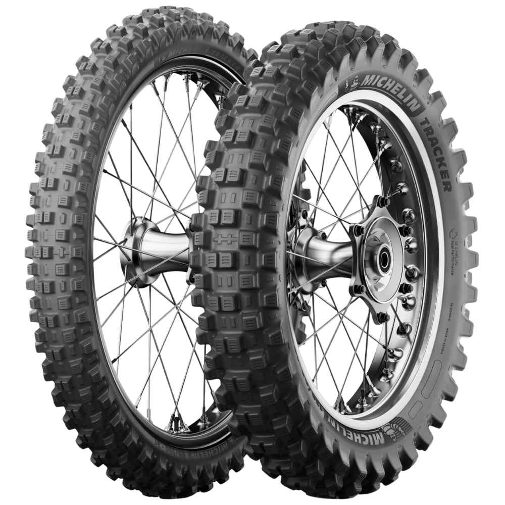Michelin Tracker 80/100-21 ve 120/90-18 Motosiklet Takım Lastiği