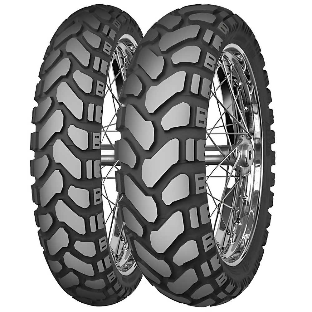 Mitas E07 Enduro Trail 90/90B21 69H ve 140/80B17 54H Motosiklet Ön-Arka Takım Lastiği