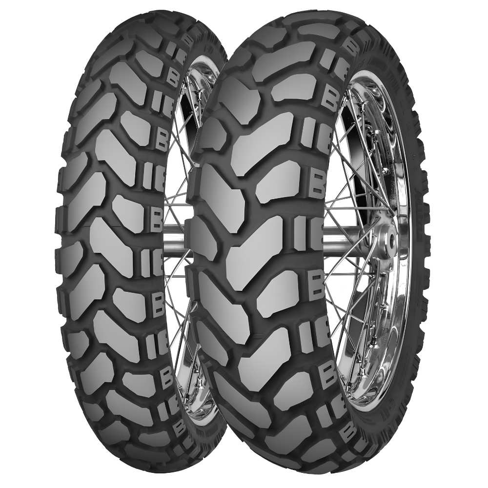 Mitas E07 Plus Enduro 100/90-19 ve 140/80B17 Motosiklet Ön-Arka Takım Lastiği