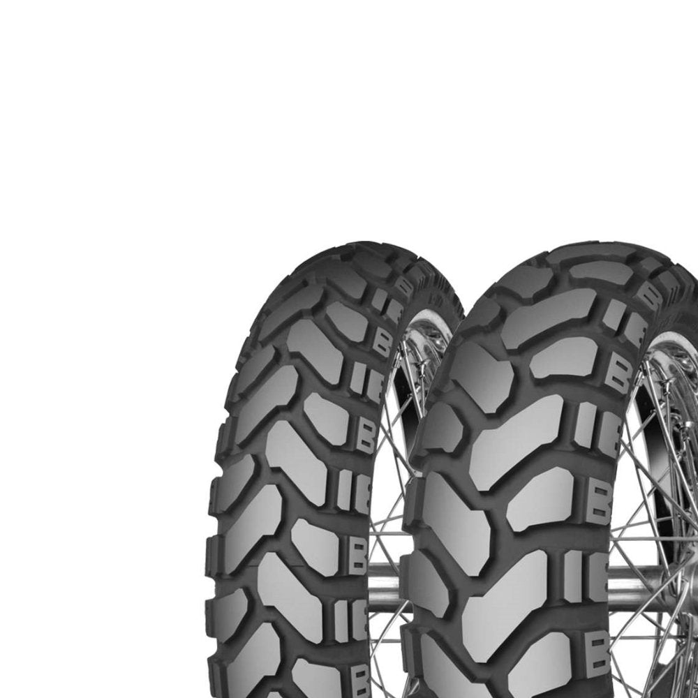 Mitas E07 Plus 110/80B19 ve 150/70B17 TL Motosiklet Ön-Arka Takım Lastiği Modelleri