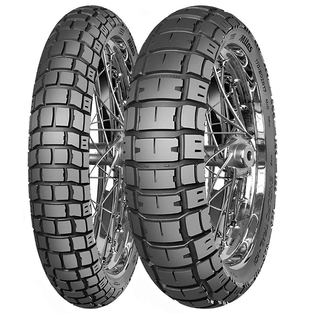 Mitas Enduro Trail ADV 110/80R19 ve 150/70R17 Motosiklet Ön-Arka Takım Lastiği