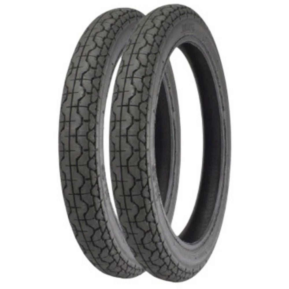 Mitas H06 3.25-16 ve 3.50-16 Tube Type Motosiklet Ön-Arka Takım Lastiği