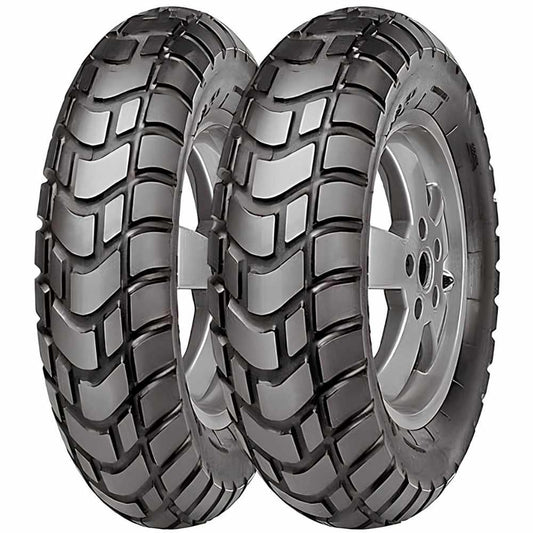 Mitas MC-17 120/90-10 ve 130/90-10 Motosiklet Ön-Arka Takım Lastiği