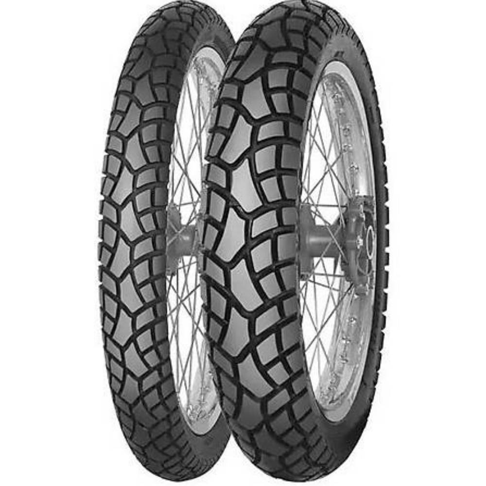 Mitas MC-24 Enduro 90/90-21 ve 130/80-17 Motosiklet Ön-Arka Takım Lastiği