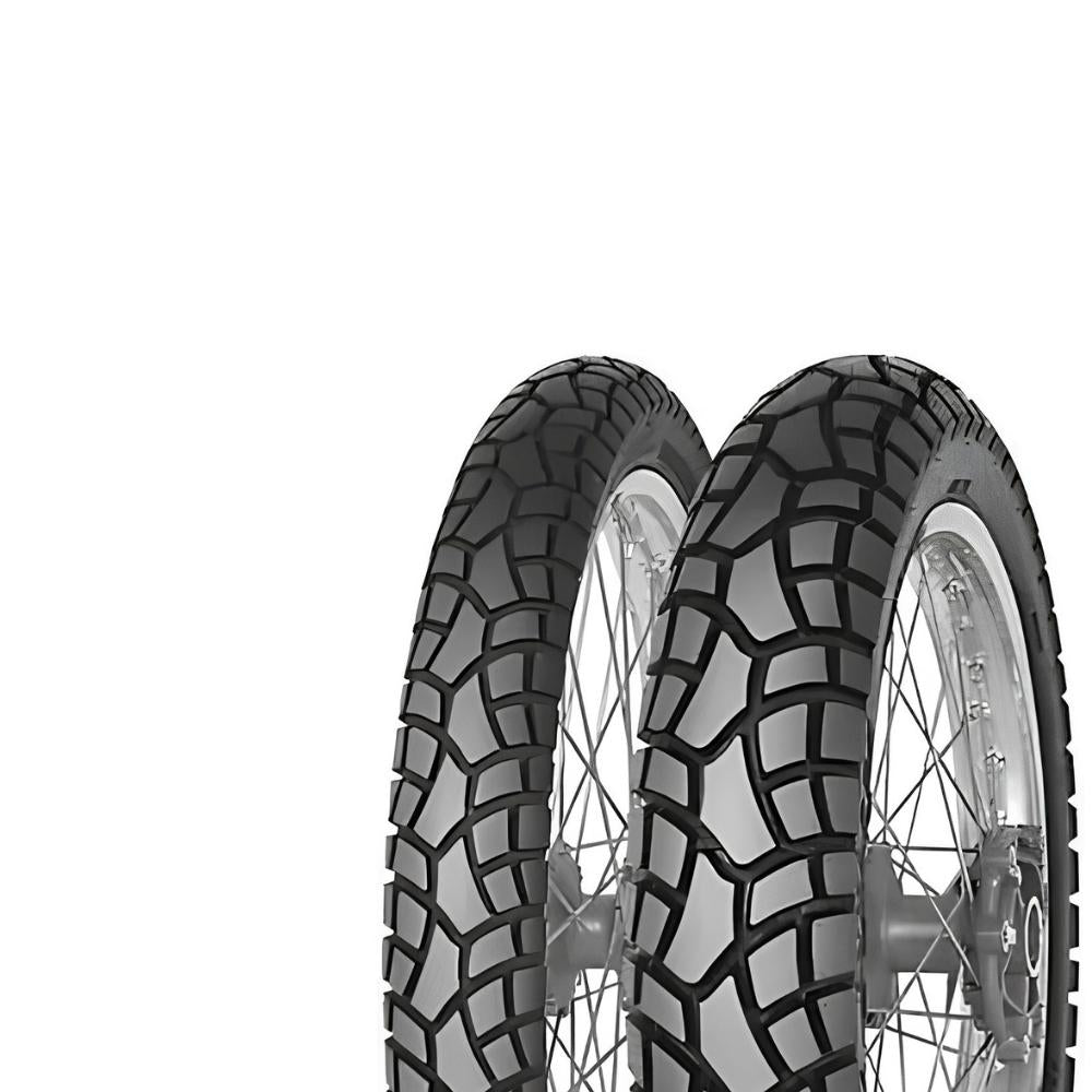 Mitas MC-24 90/90-21 ve 120/80-18 Motosiklet Ön-Arka Takım Lastiği Modelleri
