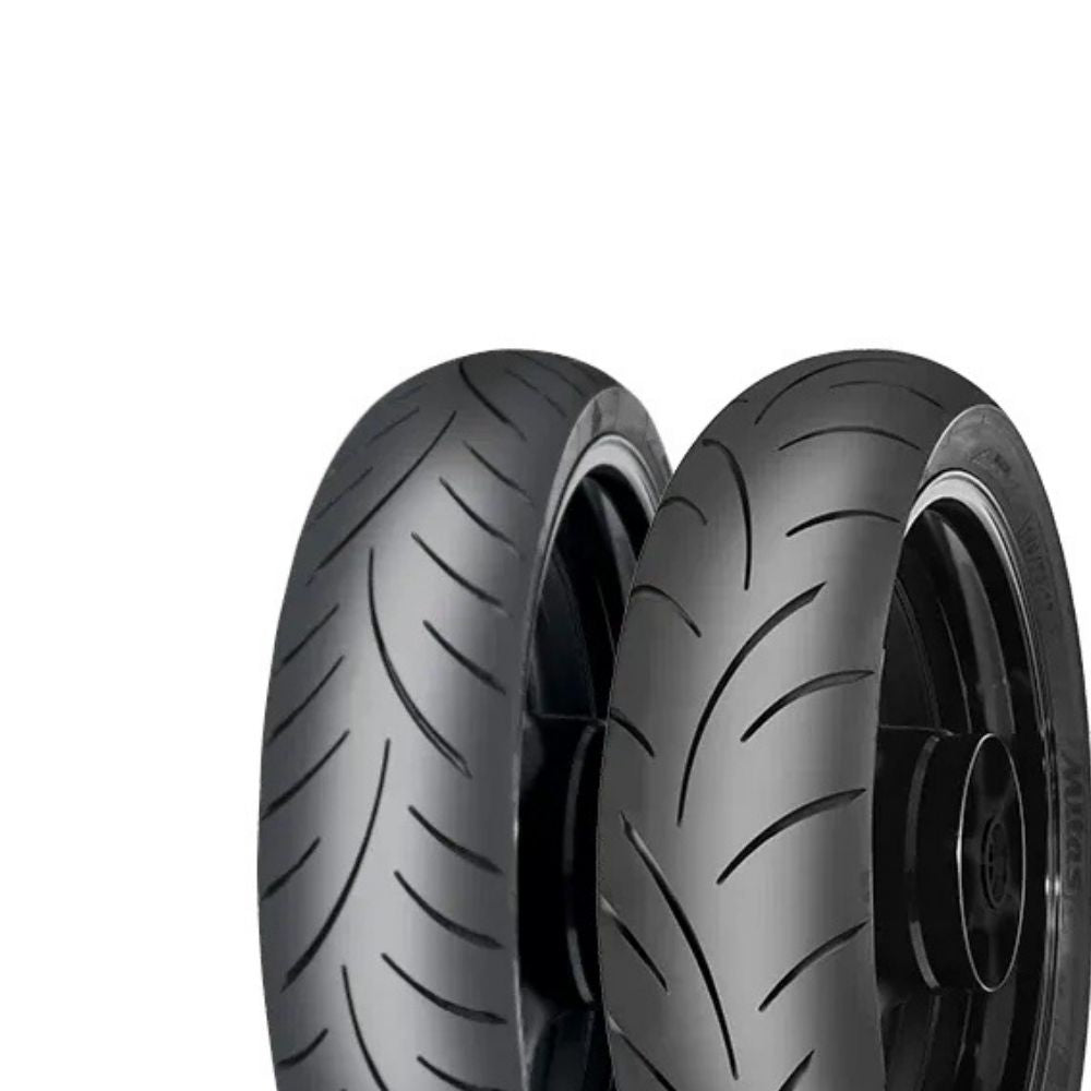 Mitas MC-50-MC7 100/90-19 ve 140/90-15 Motosiklet Ön-Arka Takım Lastiği