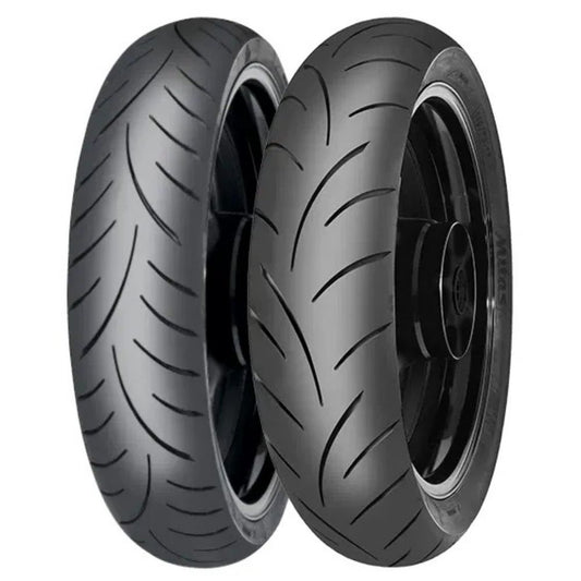 Mitas MC-50-MC7 100/90-19 ve 140/90-15 Motosiklet Ön-Arka Takım Lastiği