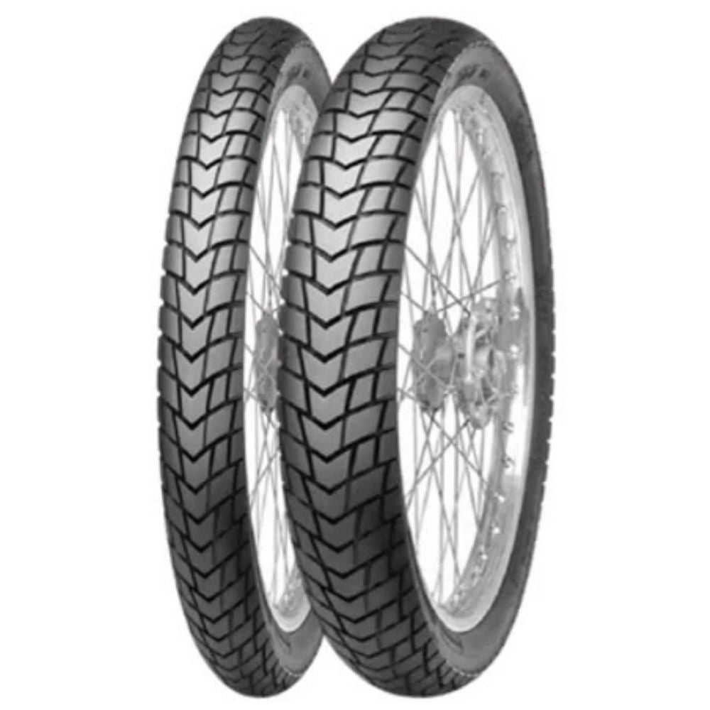 Mitas MC-51 2.50-17 ve 2.75-17 Tubeless Motosiklet Ön-Arka Takım Lastiği