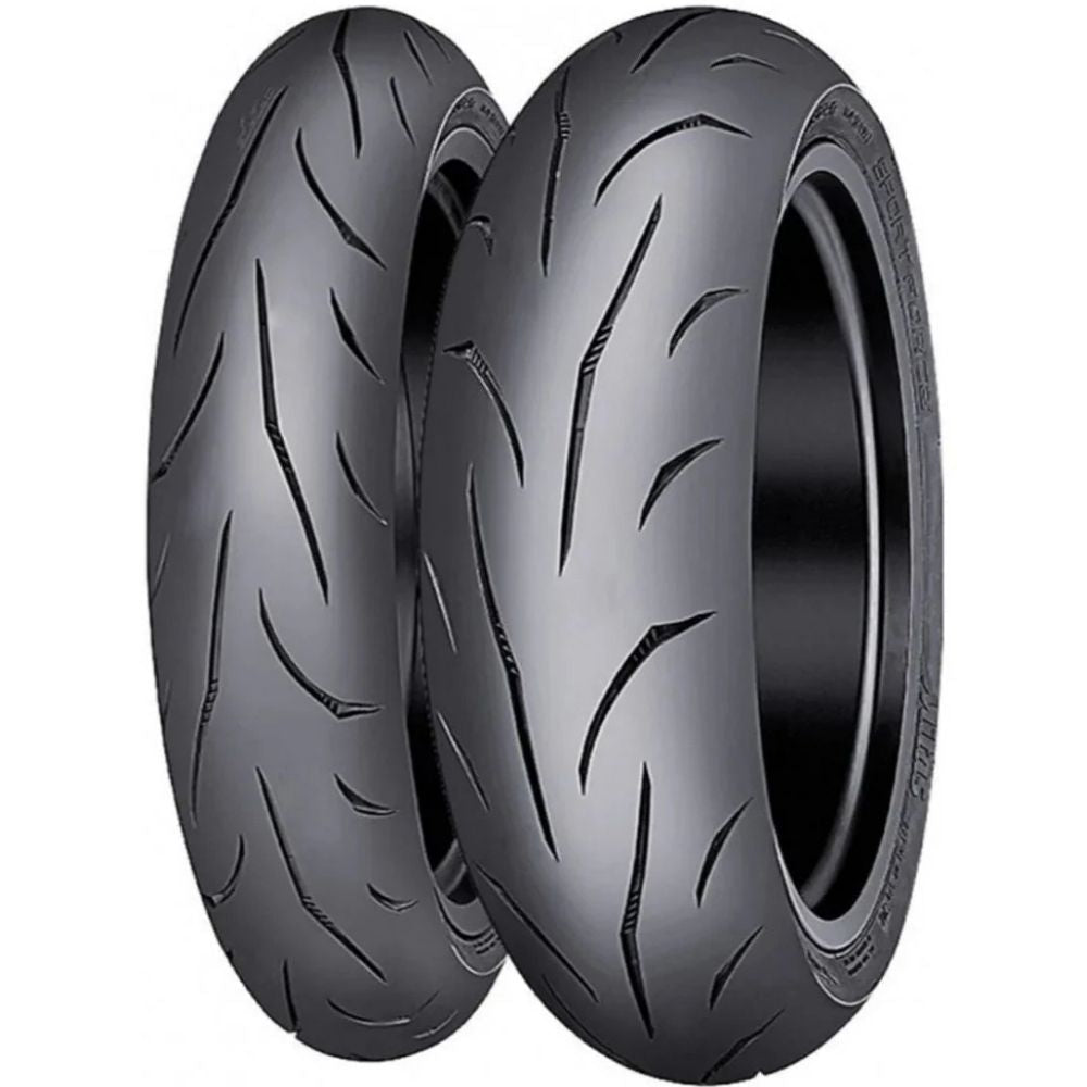 Mitas Sport Force Plus Evo 120/70ZR17 ve 190/55ZR17 Motosiklet Ön-Arka Takım Lastiği