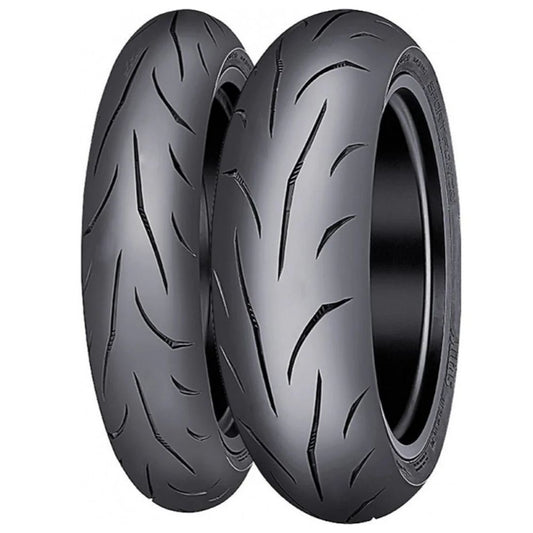 Mitas Sport Force Plus Evo 120/70ZR17 ve 180/55ZR17 Motosiklet Ön-Arka Takım Lastiği