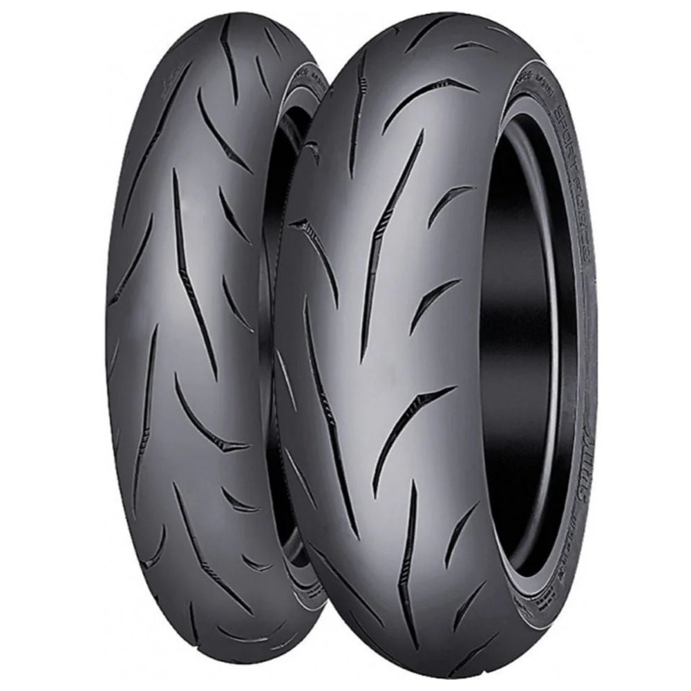 Mitas Sport Force Plus Evo 120/70ZR17 ve 180/55ZR17 Motosiklet Ön-Arka Takım Lastiği