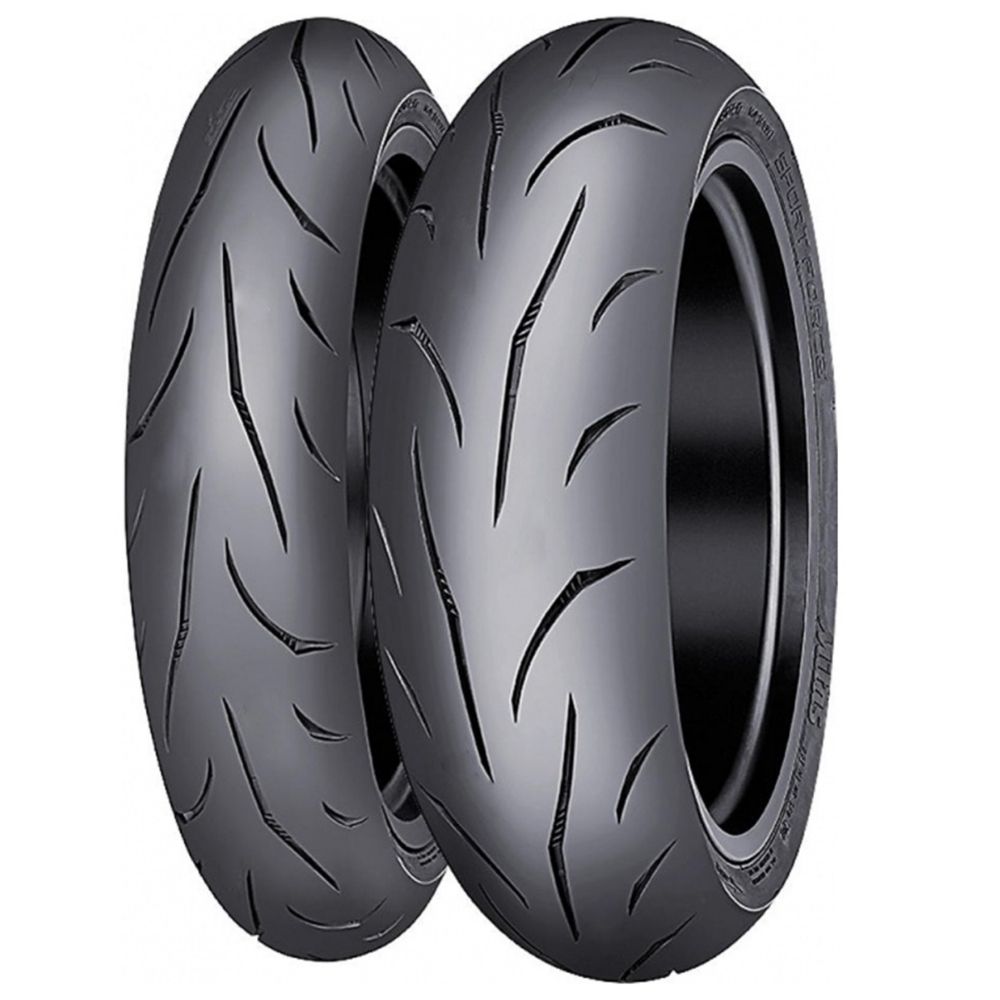 Mitas Sport Force Plus Yamaha YZF-R6 120/70ZR17 ve 180/55ZR17 Motosiklet Ön-Arka Takım Lastiği