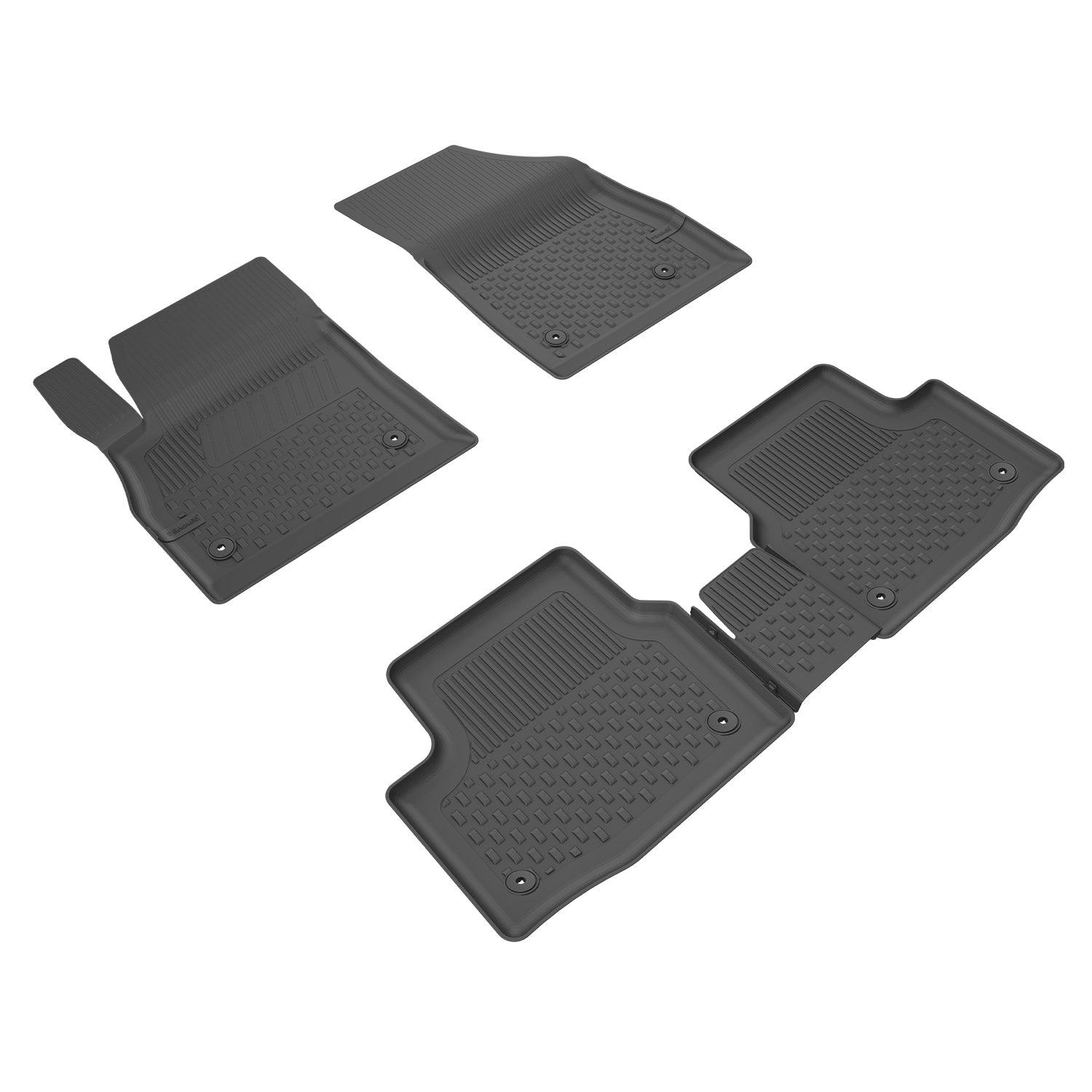 Sahler Opel Astra K 2015-2021 Uyumlu 4.5D Havuzlu Siyah Oto Paspas Takımı - KolayOto