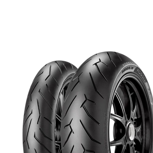 Pirelli Diablo Rosso II 100/80R17 ve 130/70R17 Motosiklet Ön-Arka Takım Lastiği Fiyatları