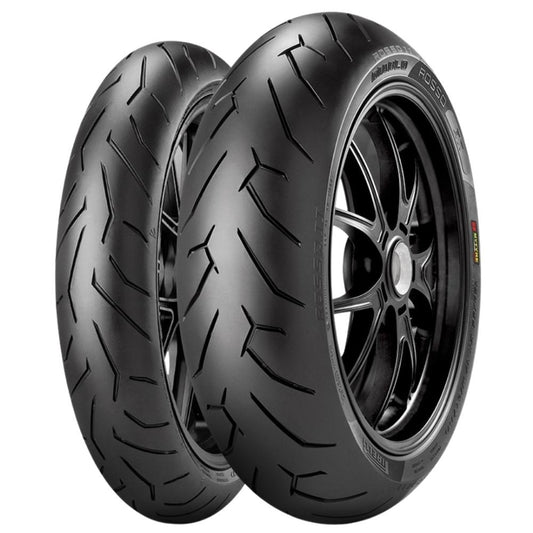 Pirelli Diablo Rosso II 100/80R17 ve 130/70R17 Motosiklet Ön-Arka Takım Lastiği