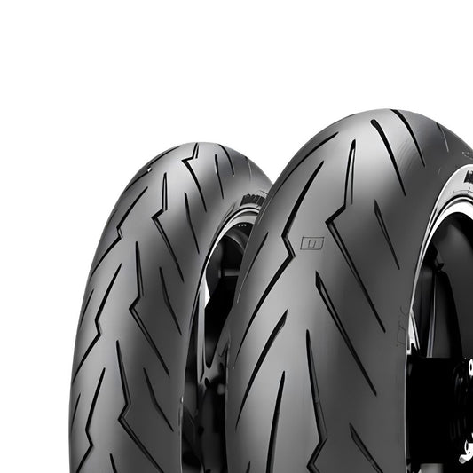 Pirelli Diablo Rosso III Corsa Aprilia Shiver 750 120/70ZR17 ve 180/55ZR17 Motosiklet Ön-Arka Takım Lastiği Modelleri