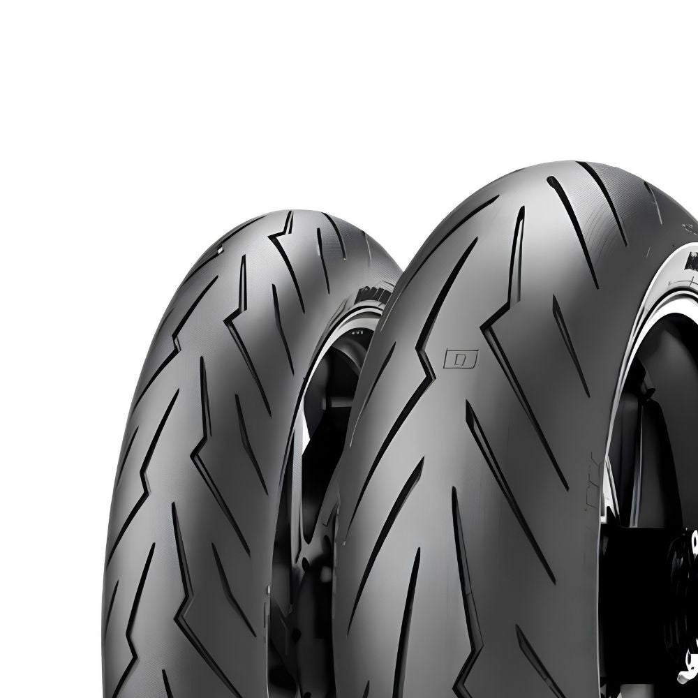 Pirelli Diablo Rosso III Corsa Aprilia Shiver 750 120/70ZR17 ve 180/55ZR17 Motosiklet Ön-Arka Takım Lastiği Modelleri