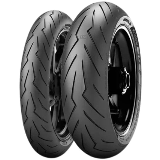 Pirelli Diablo Rosso III Ducati Diavel 120/70ZR17 ve 240/45ZR17 Motosiklet Ön-Arka Takım Lastiği