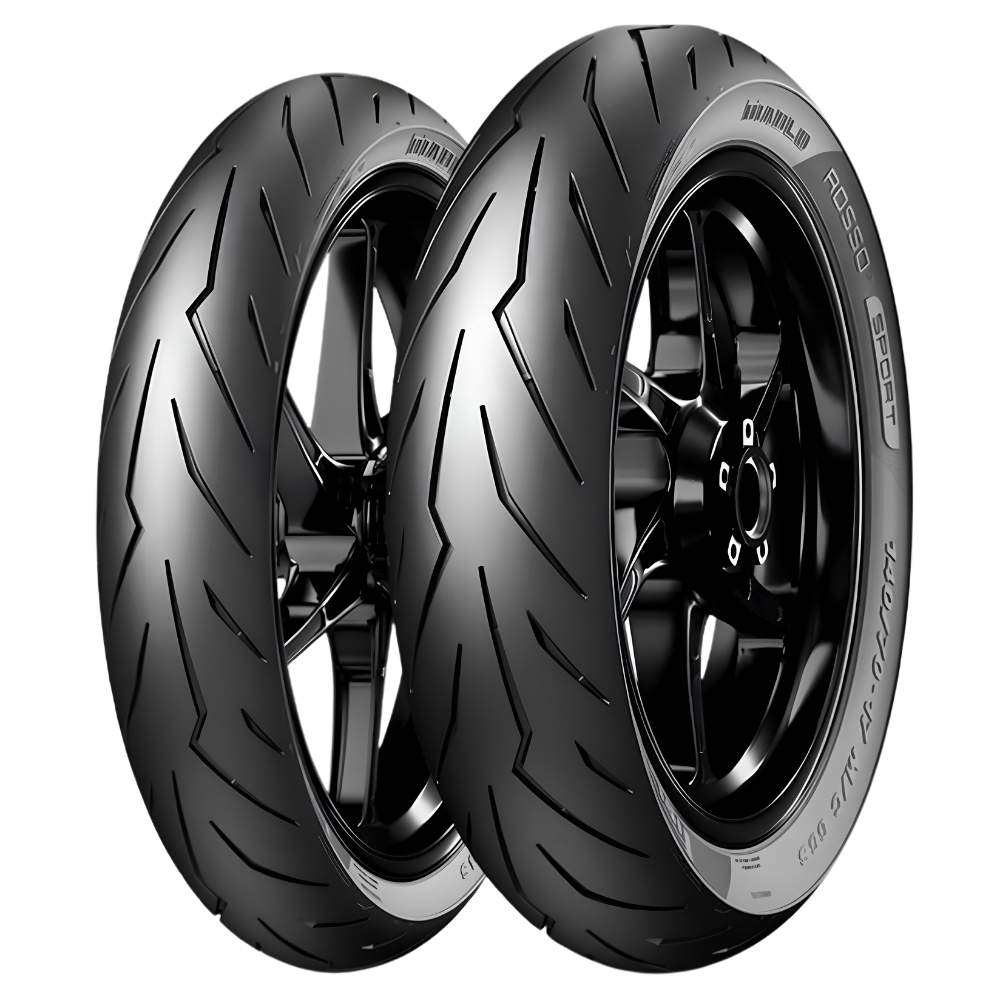 Pirelli Diablo Rosso Sport CF Moto SR250 110/70-17 ve 150/60-17 Motosiklet Ön-Arka Takım Lastiği