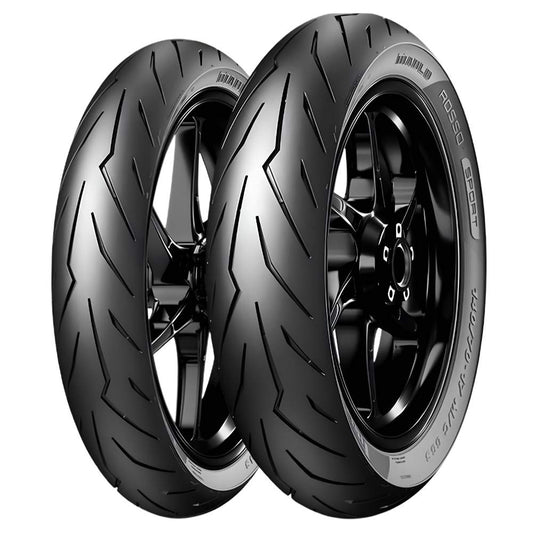 Pirelli Diablo Rosso Sport CF Moto NK250 110/70-17 ve 150/60-17 Motosiklet Ön-Arka Takım Lastiği