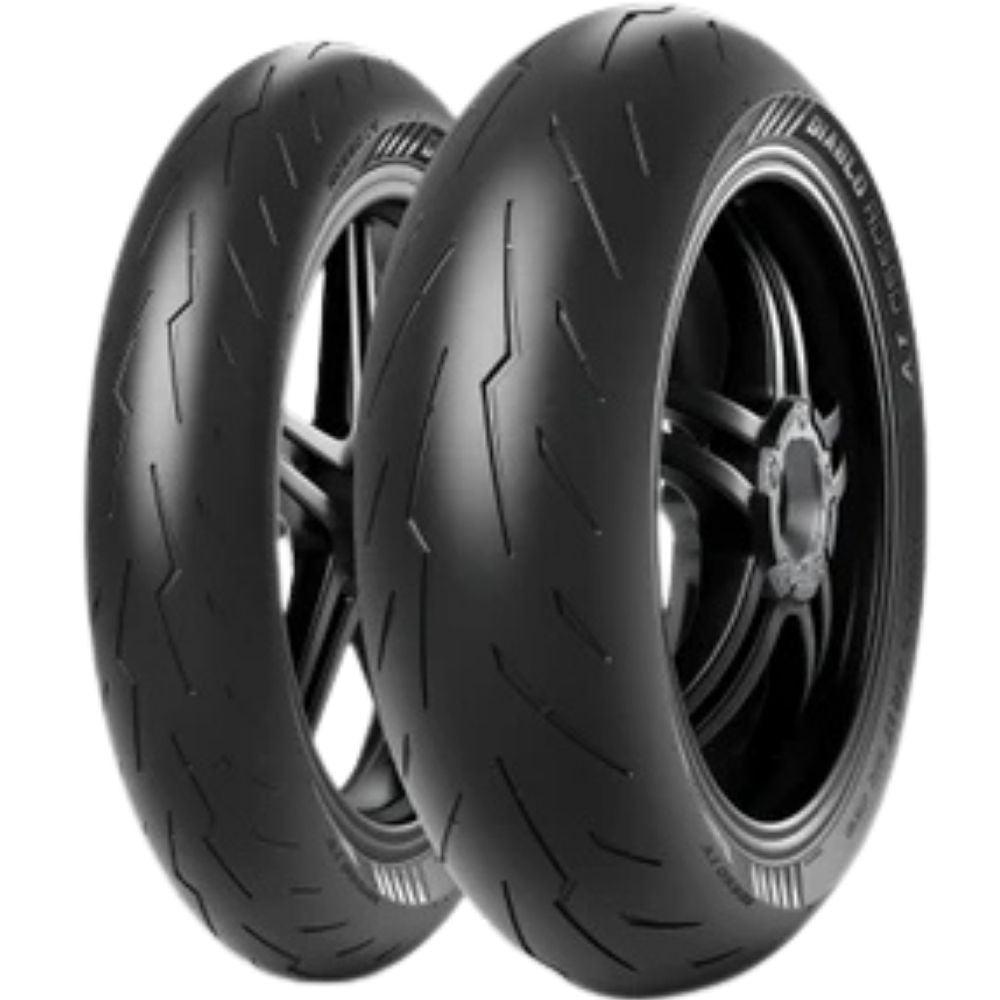 Pirelli Diablo Supercorsa SP V4 120/70ZR17 ve 190/55ZR17 Motosiklet Ön-Arka Takım Lastiği
