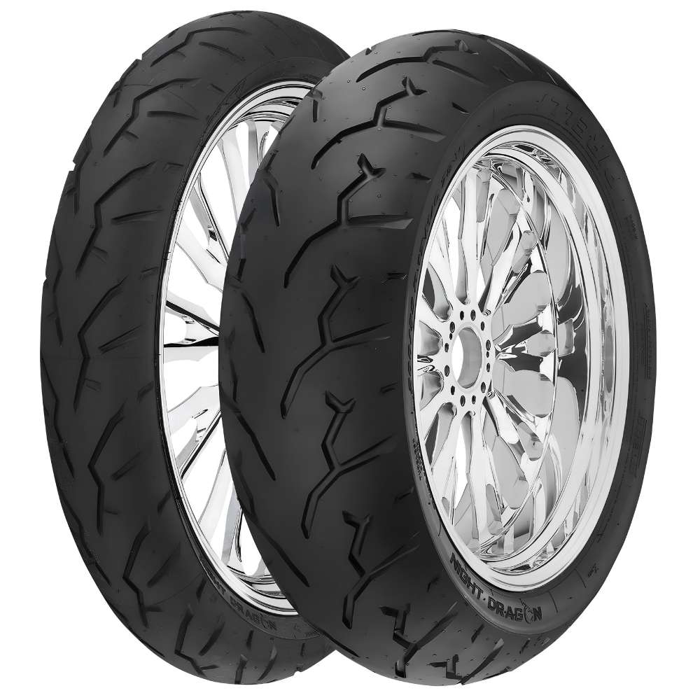 Pirelli Night Dragon GT 130/90B16 ve 150/80B16 Motosiklet Ön-Arka Takım Lastiği