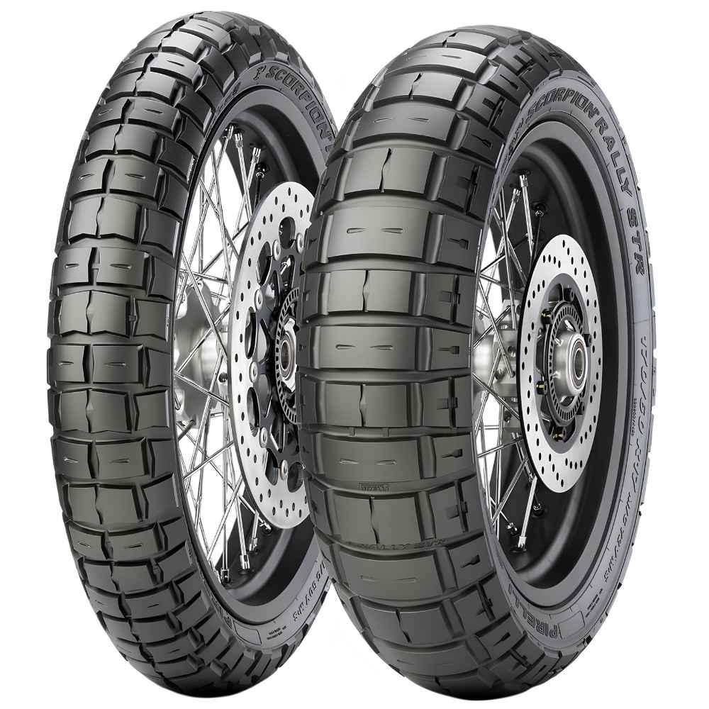 Pirelli Scorpion Rally STR 120/70R17 58H ve 160/60R15 67H M+S Motosiklet Takım Lastiği