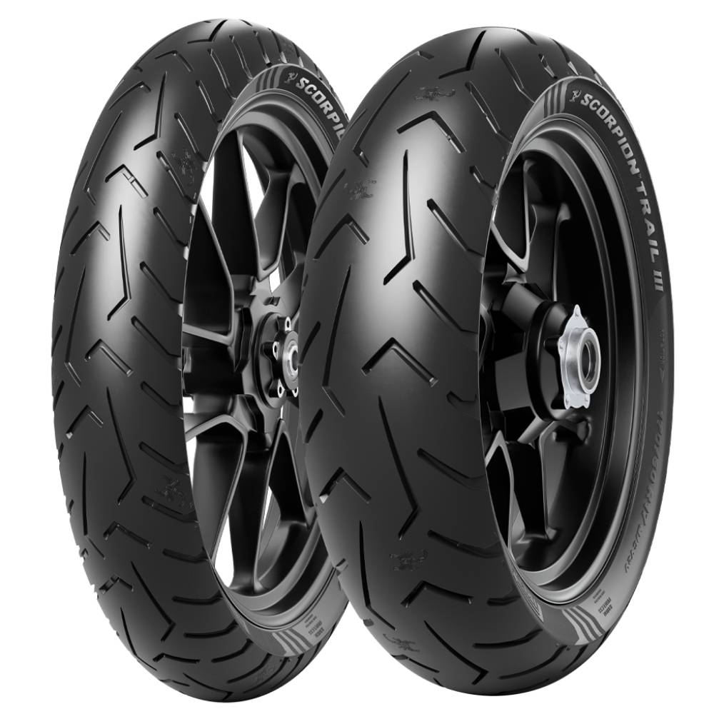 Pirelli Scorpion Trail III 120/70R19 ve 150/70ZR18 Motosiklet Ön-Arka Takım Lastiği