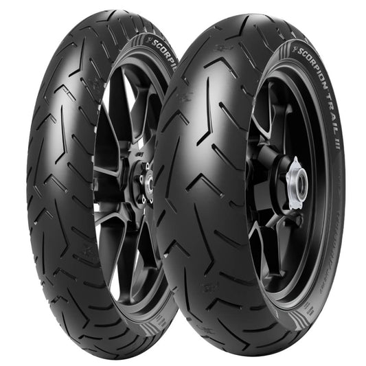 Pirelli Scorpion Trail III 120/70R19 ve 150/70ZR18 Motosiklet Ön-Arka Takım Lastiği