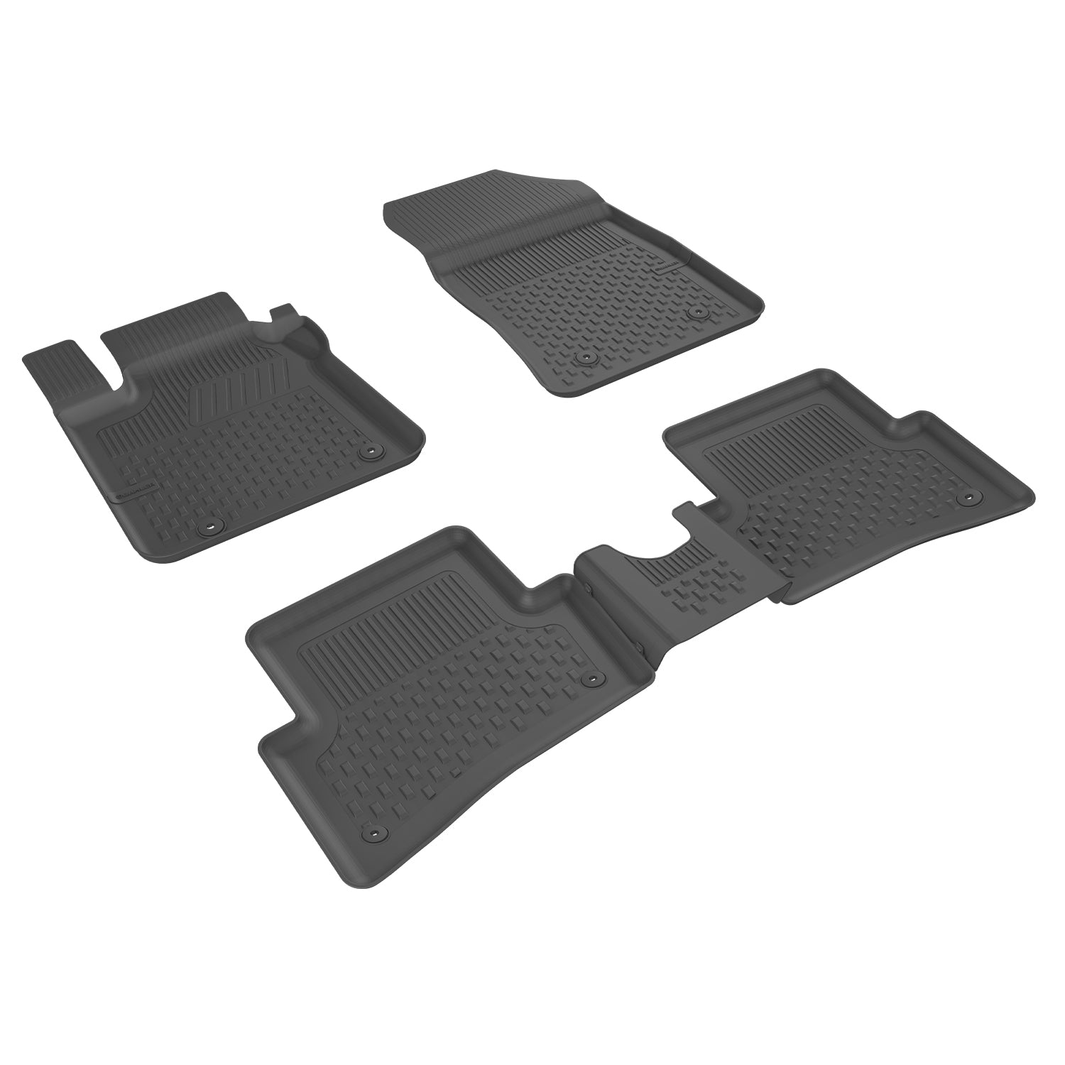 Sahler Renault Captur 2013-2019 Uyumlu 4.5D Havuzlu Siyah Oto Paspas Takımı - KolayOto