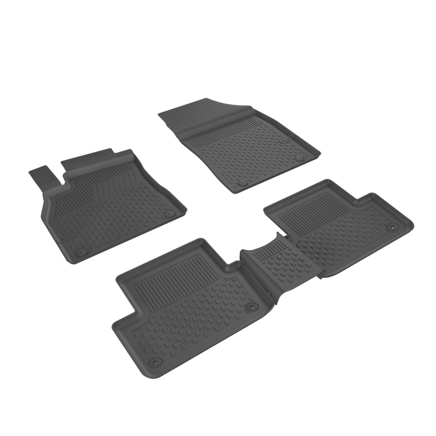 Sahler Renault Fluence 2009-2016 Uyumlu 4.5D Havuzlu Siyah Oto Paspas Takımı - KolayOto