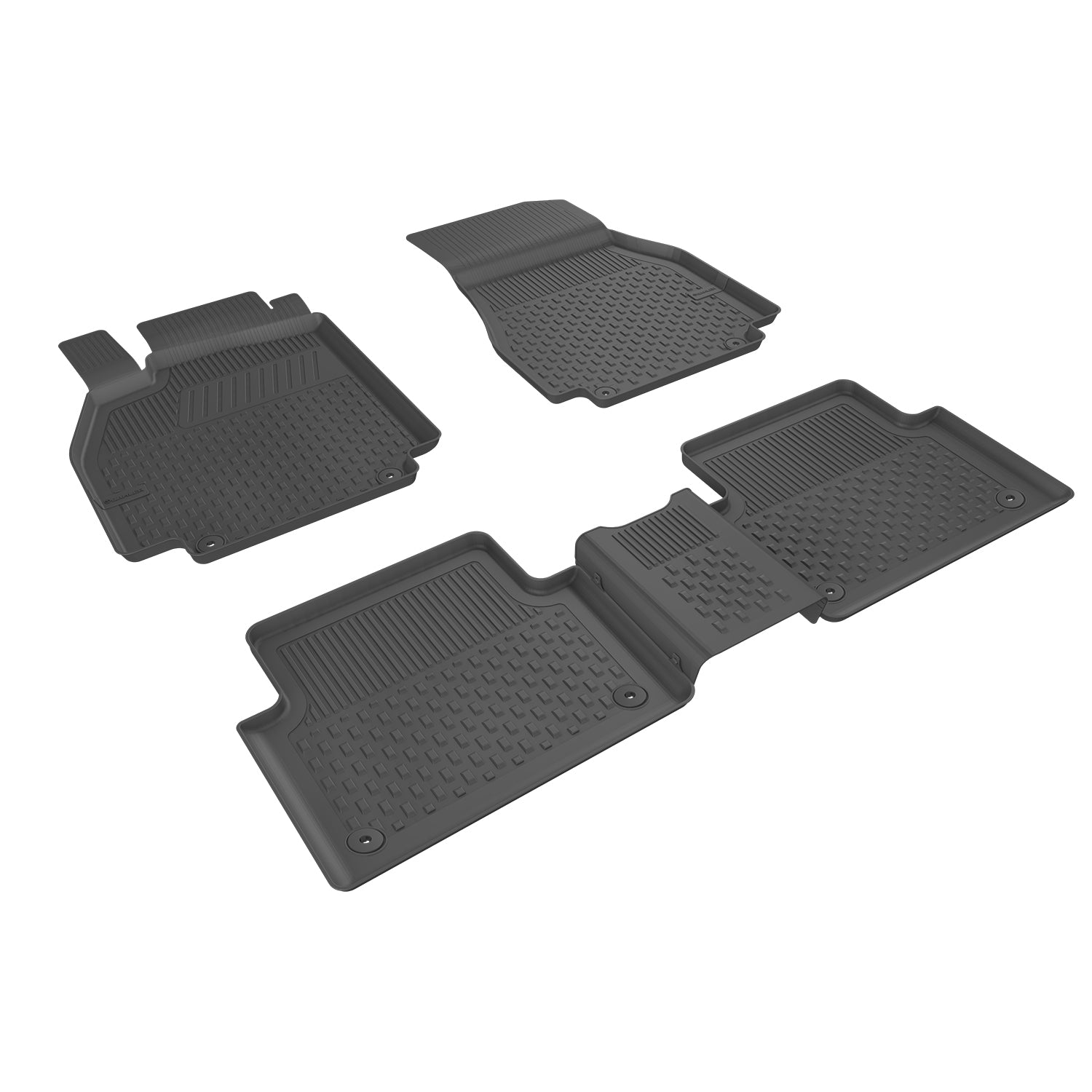 Sahler Renault Megane 2 Sedan 2003-2008 Uyumlu 4.5D Havuzlu Siyah Oto Paspas Takımı - KolayOto