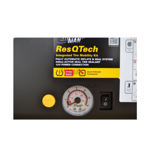 AirMan ResQ Tech Lastik Tamir Seti