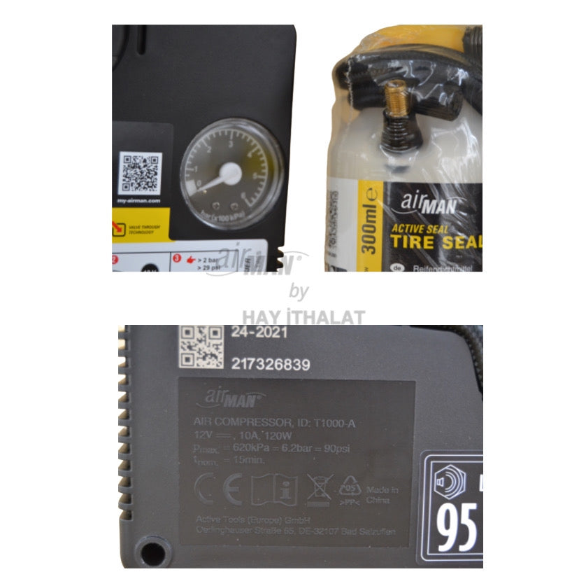 AirMan ResQ Pilot Lastik Tamir Seti - KolayOto