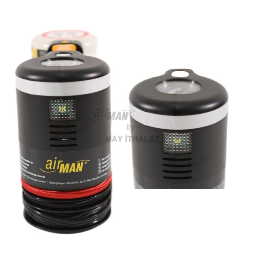 AirMan ResQ Pro+ Lastik Tamir Seti - KolayOto