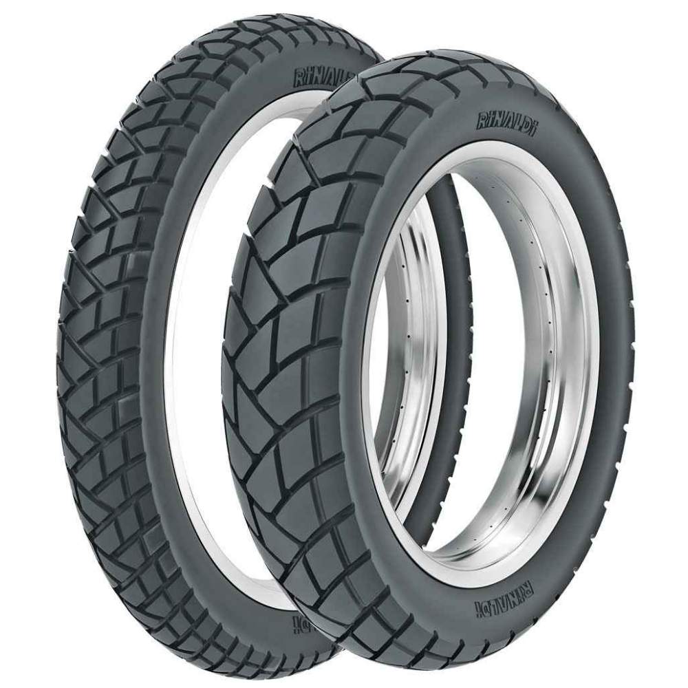 Rinaldi R34 90/90-19 ve 110/90-17 Motosiklet Ön-Arka Takım Lastiği