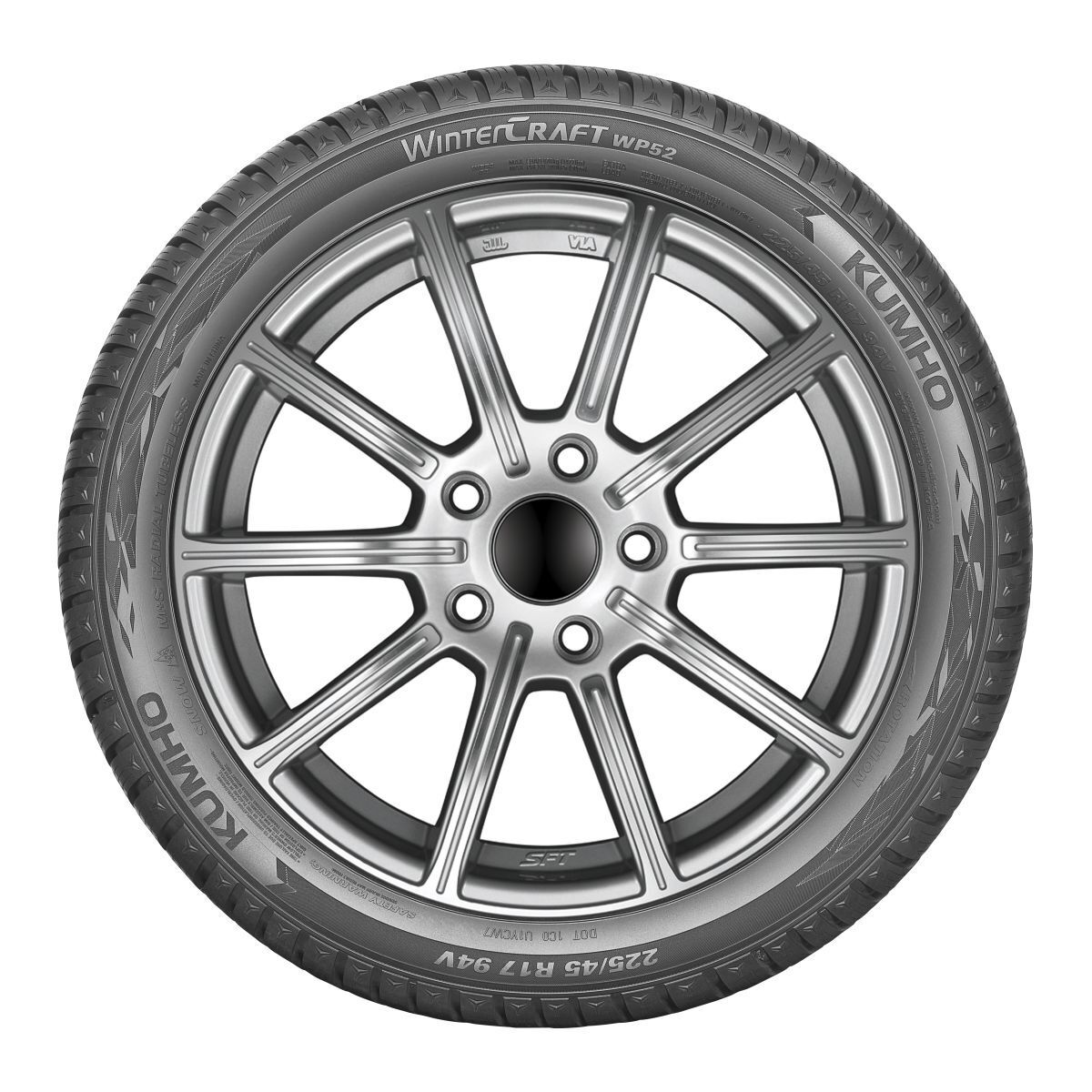 Kumho WinterCraft WP52 215/60R16 99H XL - KolayOto