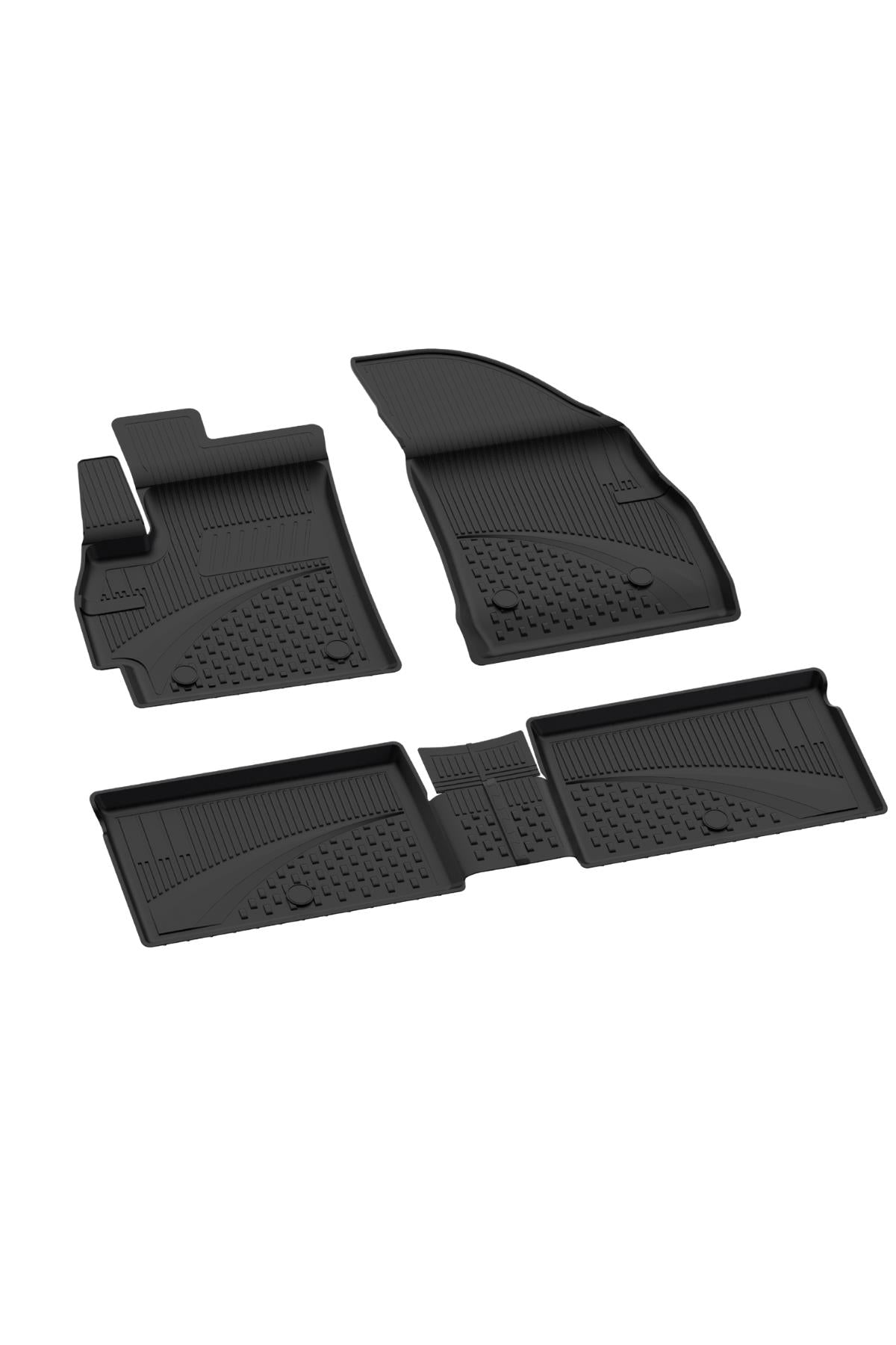 Sahler Chery Omoda 5 2022+ Uyumlu 4.5D Havuzlu Siyah Oto Paspas Takımı - KolayOto