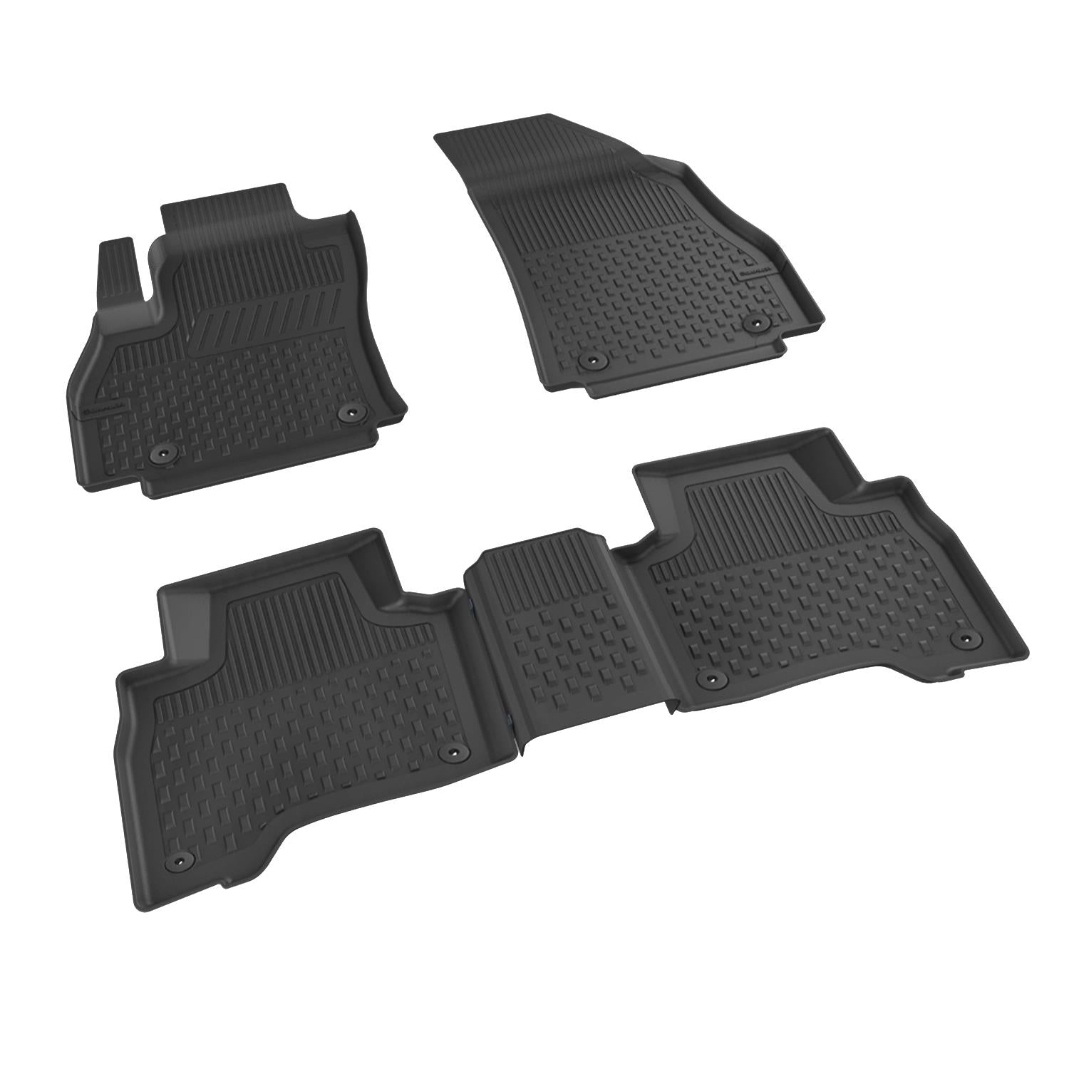 Sahler Fiat Fiorino Dizel 2020+ Uyumlu 4.5D Havuzlu Siyah Oto Paspas Takımı - KolayOto