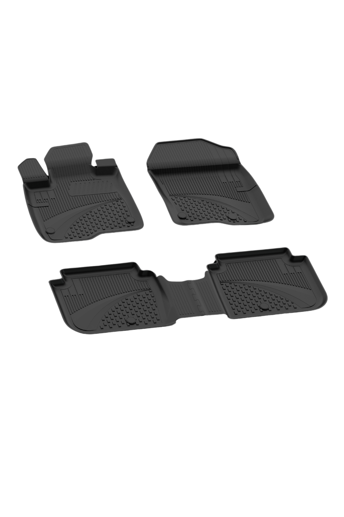 Sahler Honda CR-V 2024+ Uyumlu 4.5D Havuzlu Siyah Oto Paspas Takımı - KolayOto