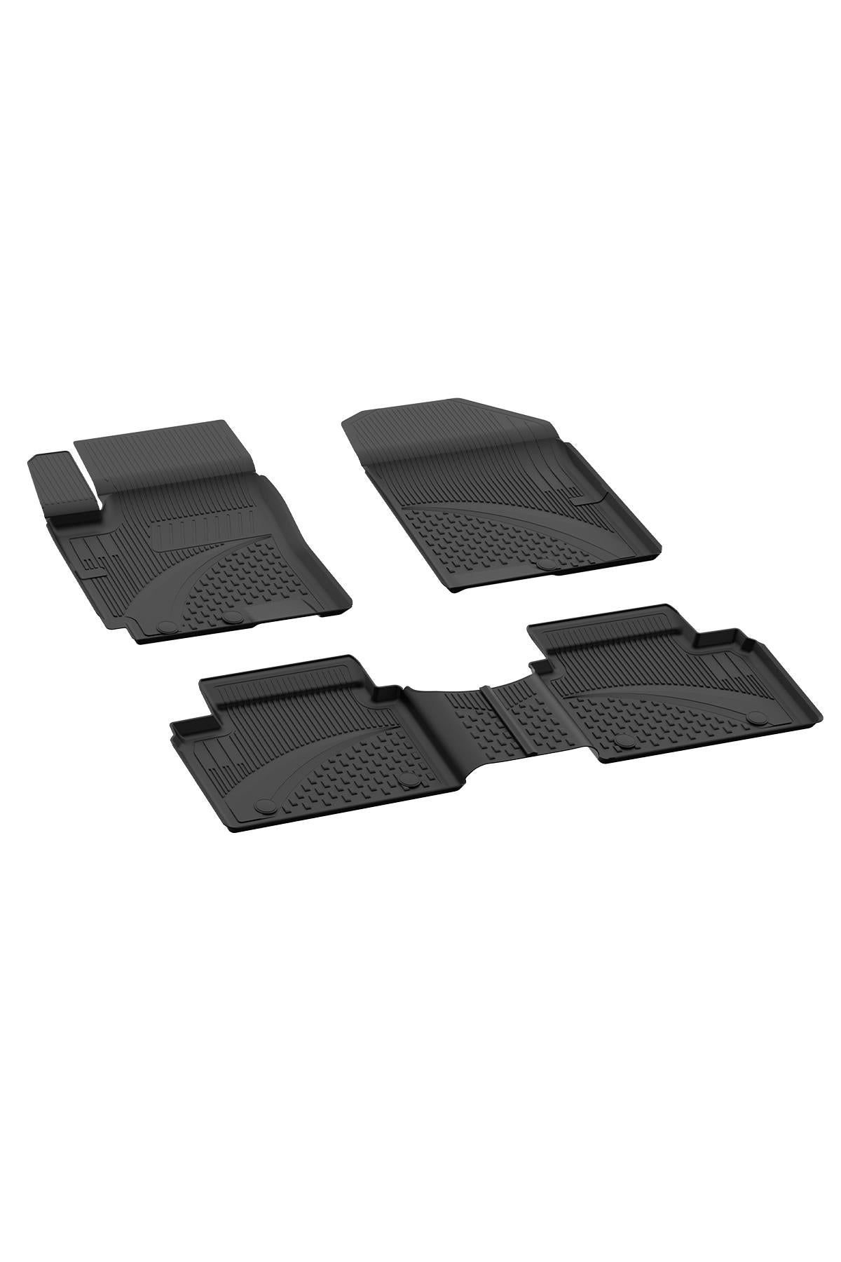 Sahler Hyundai Elantra 2016-2020 Uyumlu 4.5D Havuzlu Siyah Oto Paspas Takımı - KolayOto