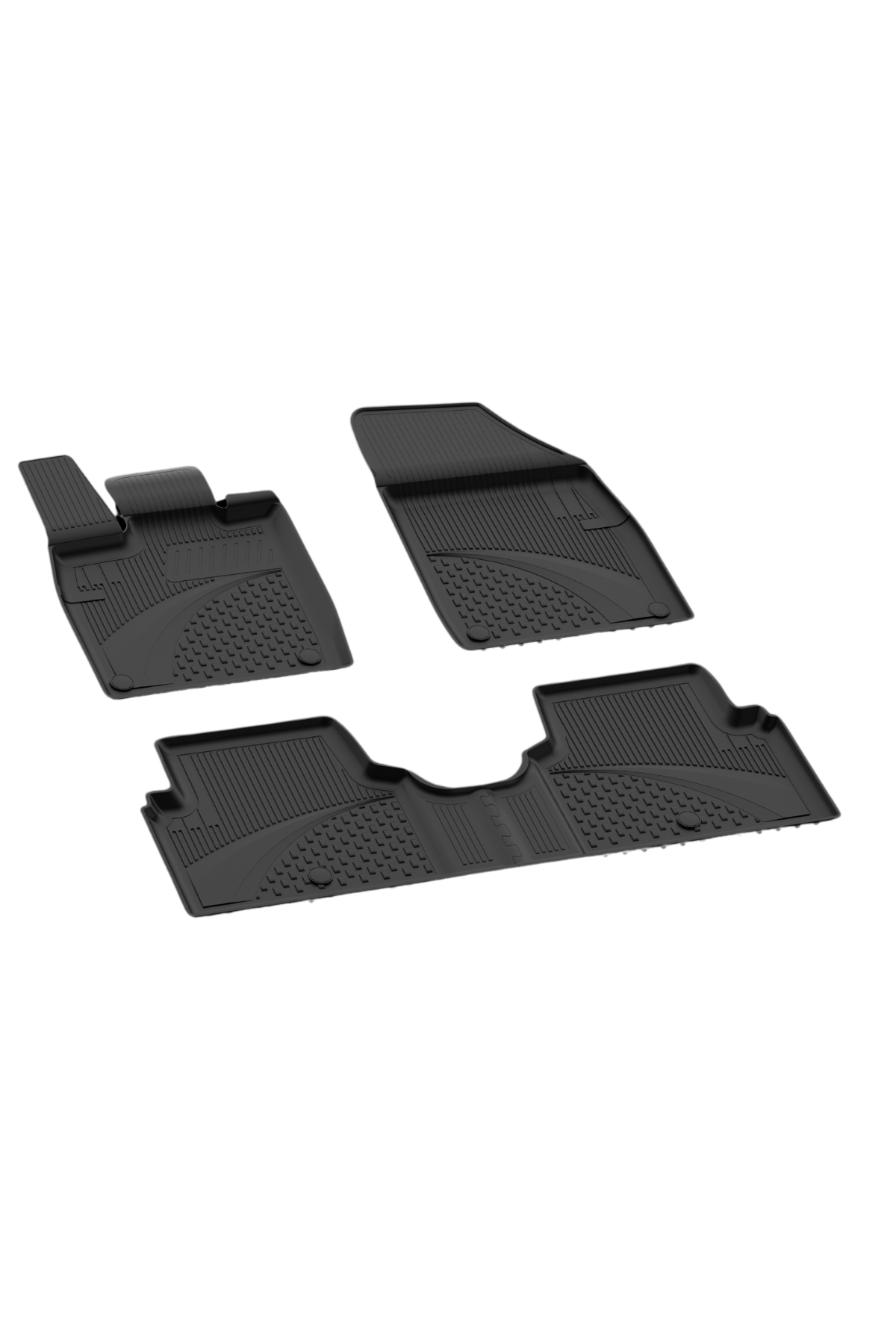 Sahler Volkswagen ID.3 2019+ Uyumlu 4.5D Havuzlu Siyah Oto Paspas Takımı - KolayOto