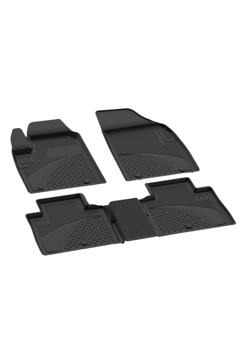 Sahler MG HS 2018-2024 Uyumlu 4.5D Havuzlu Siyah Oto Paspas Takımı - KolayOto