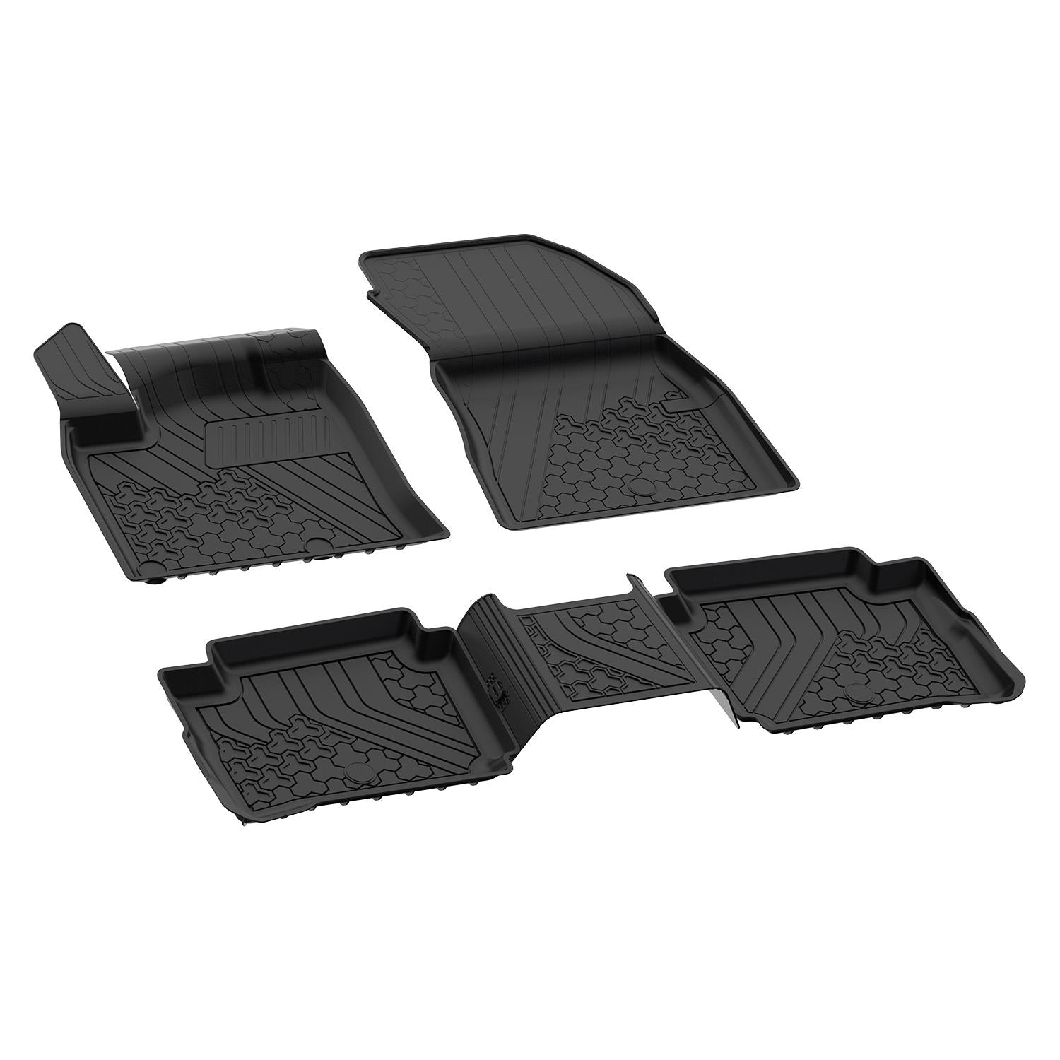 Sahler Nissan 2022+ Uyumlu 4.5D Havuzlu Siyah Oto Paspas Takımı - KolayOto