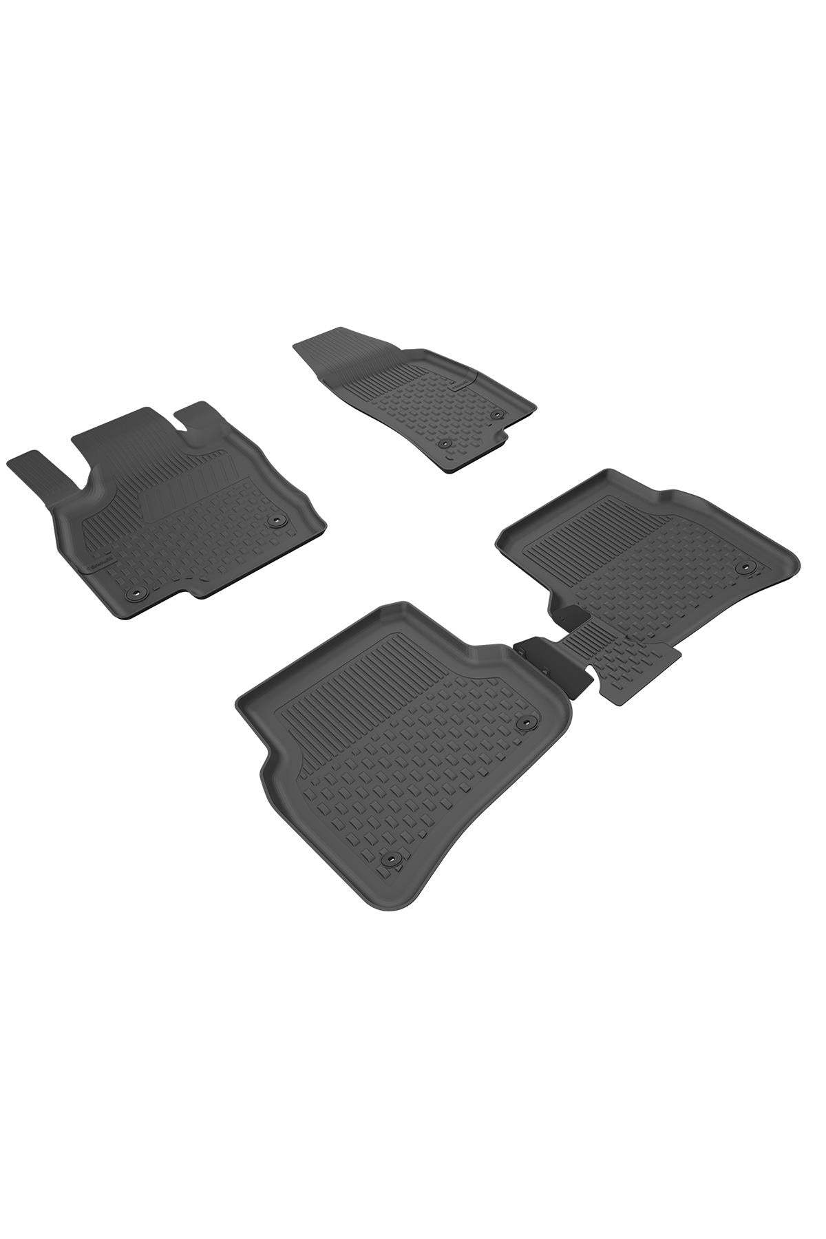 Sahler Skoda Fabia 2022+ Uyumlu 4.5D Havuzlu Siyah Oto Paspas Takımı - KolayOto